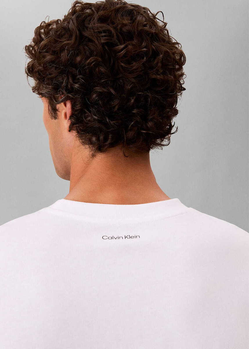 Ανδρικό T-shirt Λευκό Calvin Klein LV04RF822G-YAF
