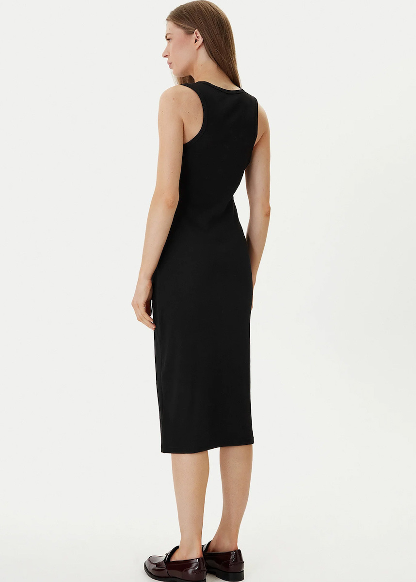 Γυναικείο Αμάνικο Φόρεμα Μαύρο Calvin Klein LV047F242G-UB1