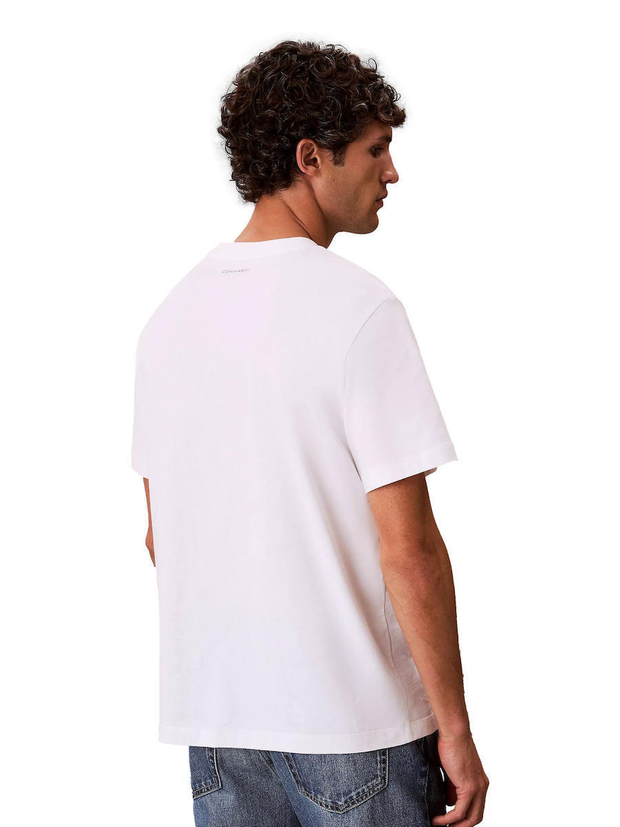 Ανδρικό T-shirt Λευκό Calvin Klein LV04RF822G-YAF