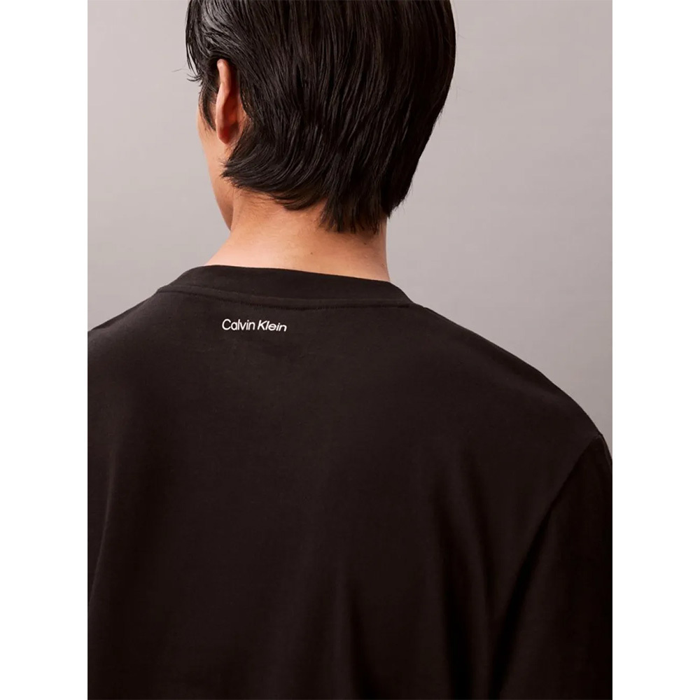 Ανδρικό T-shirt Μαύρο Calvin Klein LV04RF822G-UB1