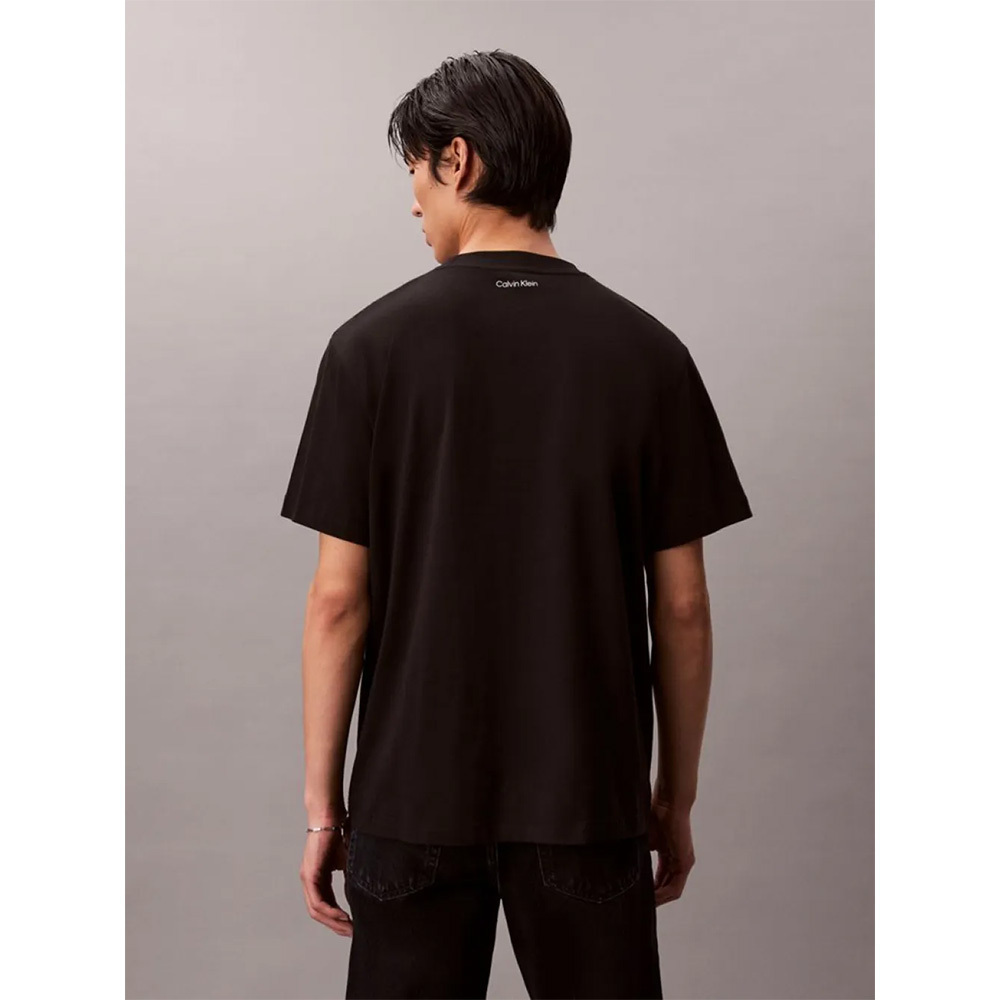 Ανδρικό T-shirt Μαύρο Calvin Klein LV04RF822G-UB1