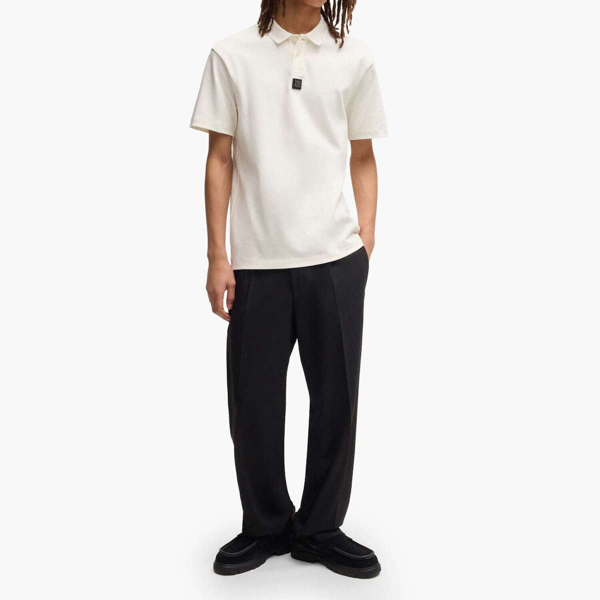 Ανδρικό Deabono Polo Λευκό HUGO 50517638-103
