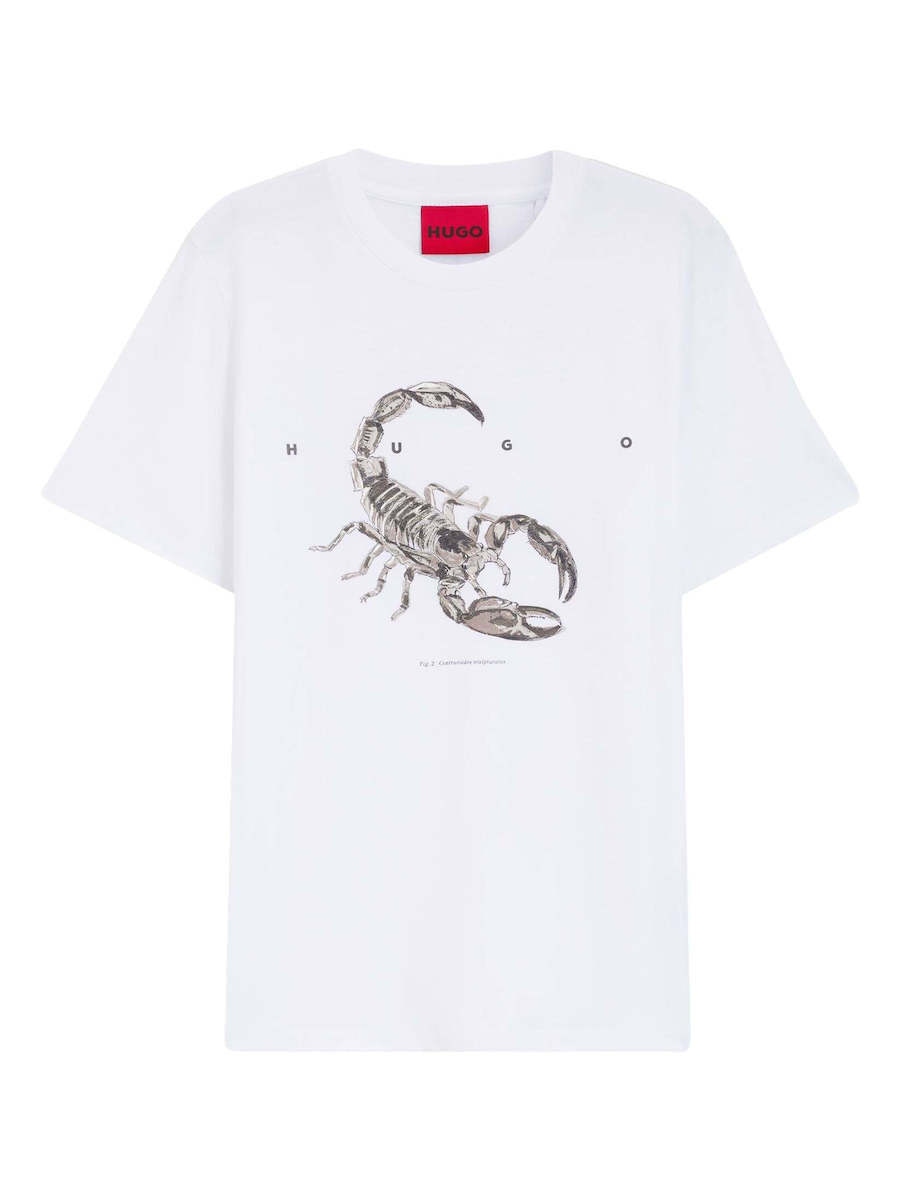 Ανδρικό Discorb T-shirt Λευκό HUGO 50557672-100