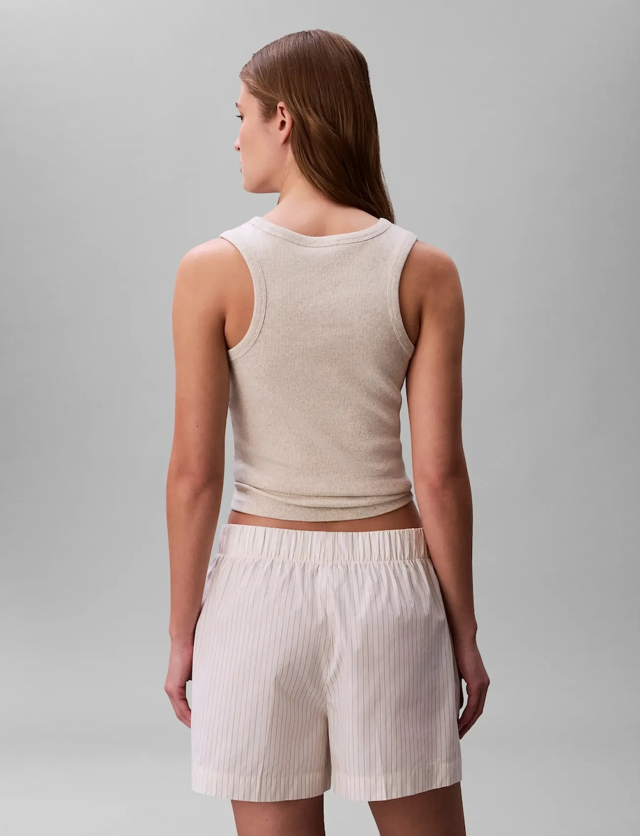 Γυναικείο Σορτς Μπεζ Calvin Klein LV047F628G-F7J