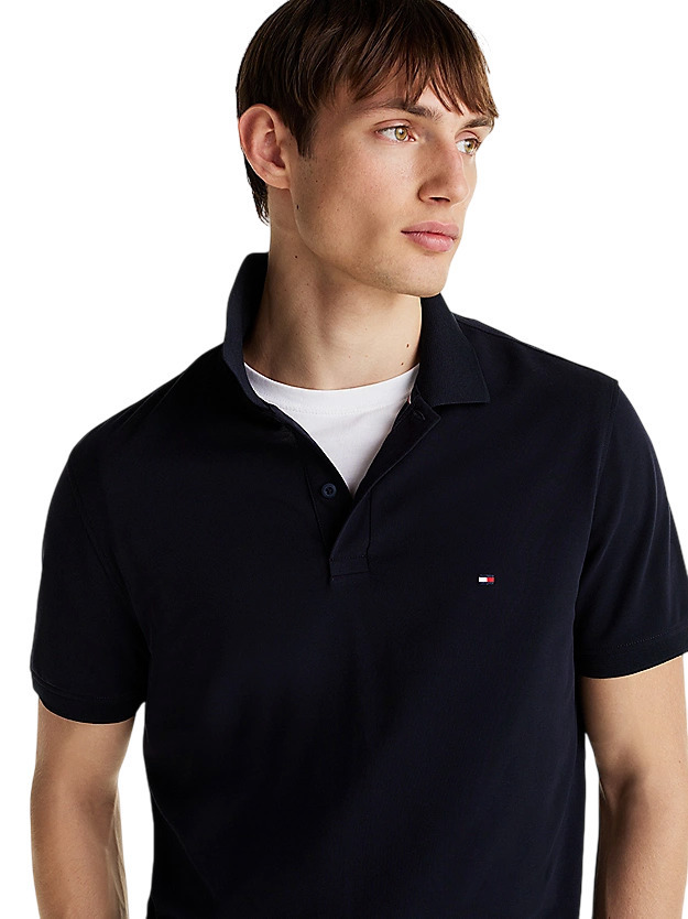 Ανδρικό Polo Navy Μπλε Tommy Hilfiger MW0MW37309-DW5