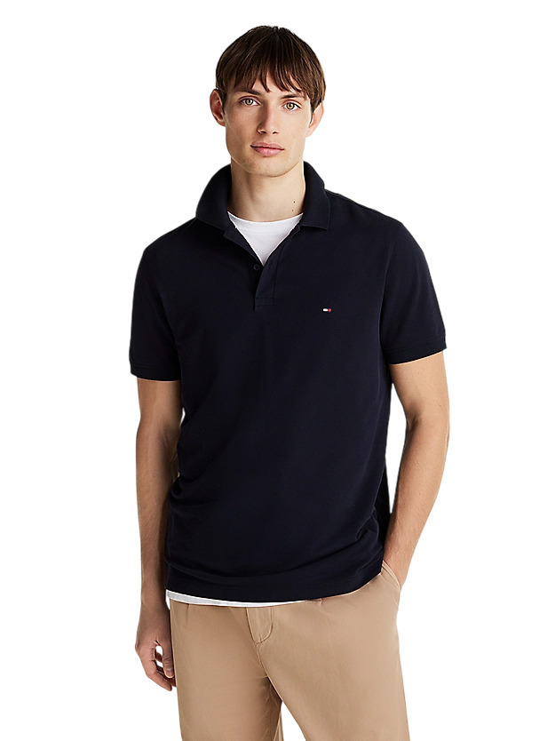 Ανδρικό Polo Navy Μπλε Tommy Hilfiger MW0MW37309-DW5