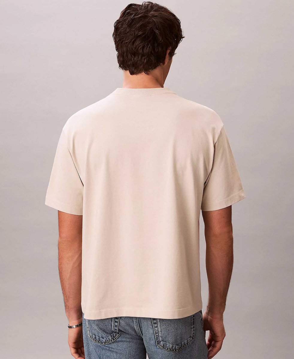 Ανδρικό T-shirt Μπεζ Calvin Klein LV04RF819G-2JX