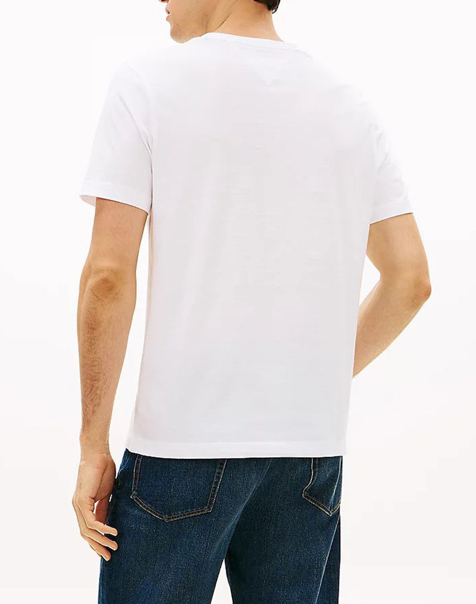 Ανδρικό T-shirt Λευκό Tommy Hilfiger MW0MW42365-YBR