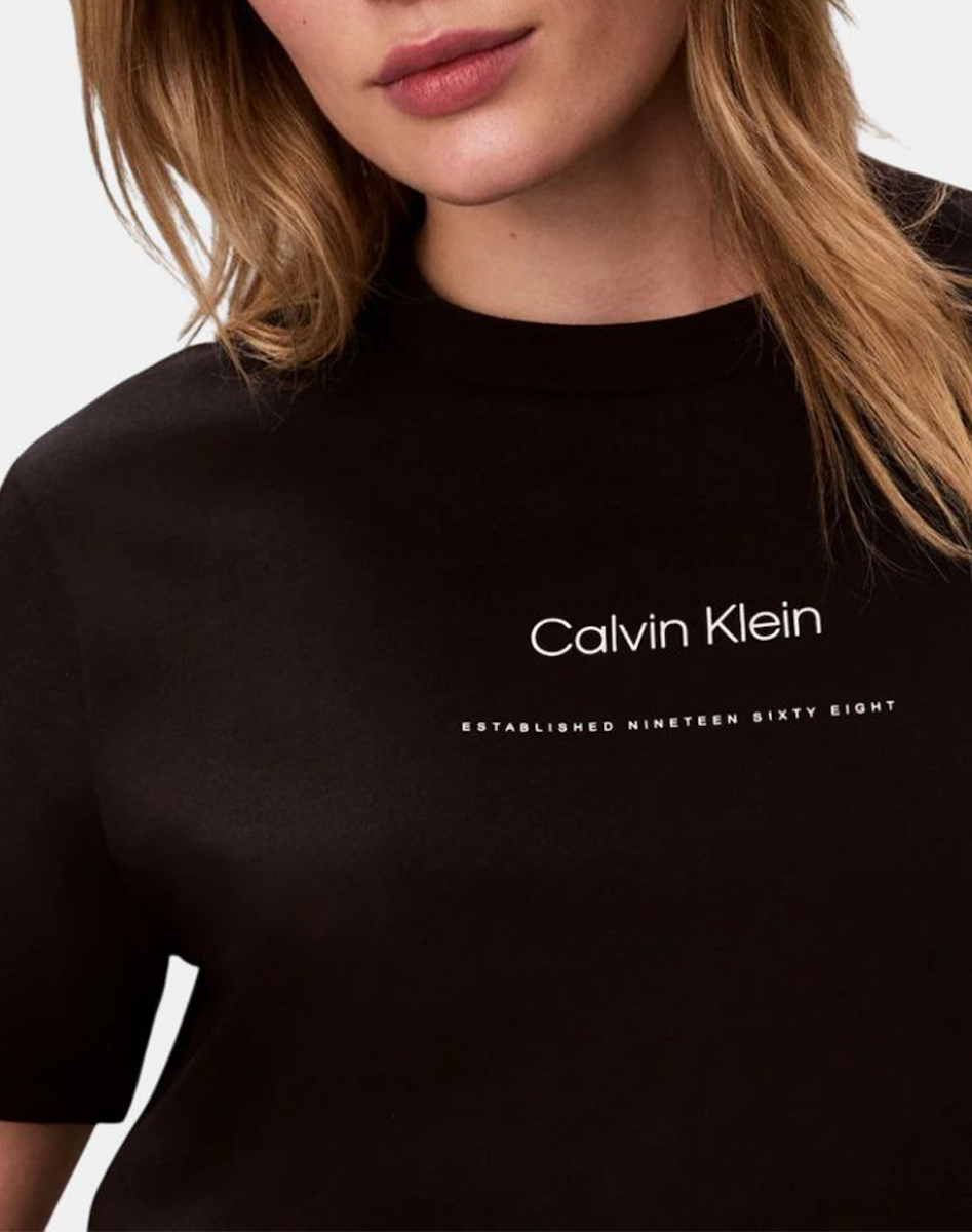 Γυναικείο T-shirt Μαύρο Calvin Klein LV047C811G-UB1