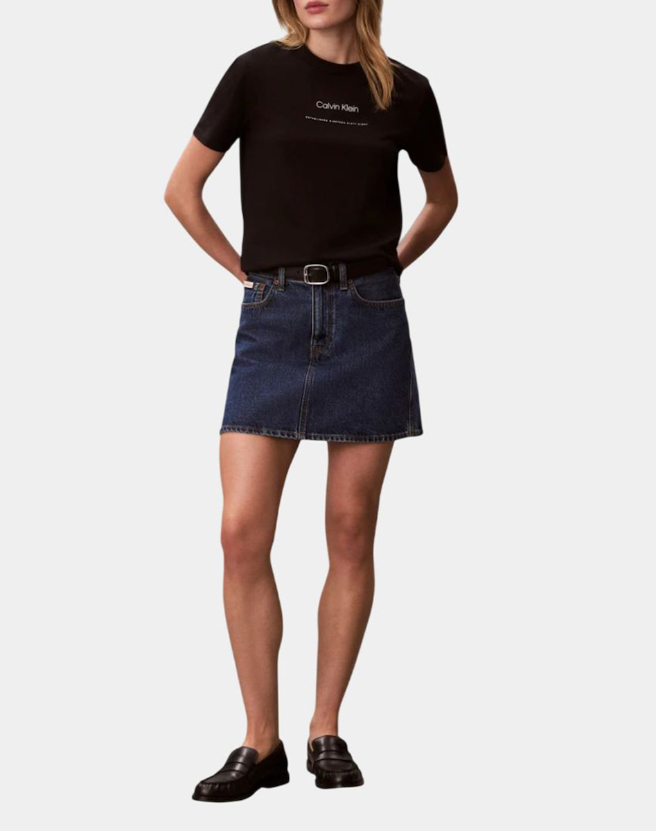 Γυναικείο T-shirt Μαύρο Calvin Klein LV047C811G-UB1
