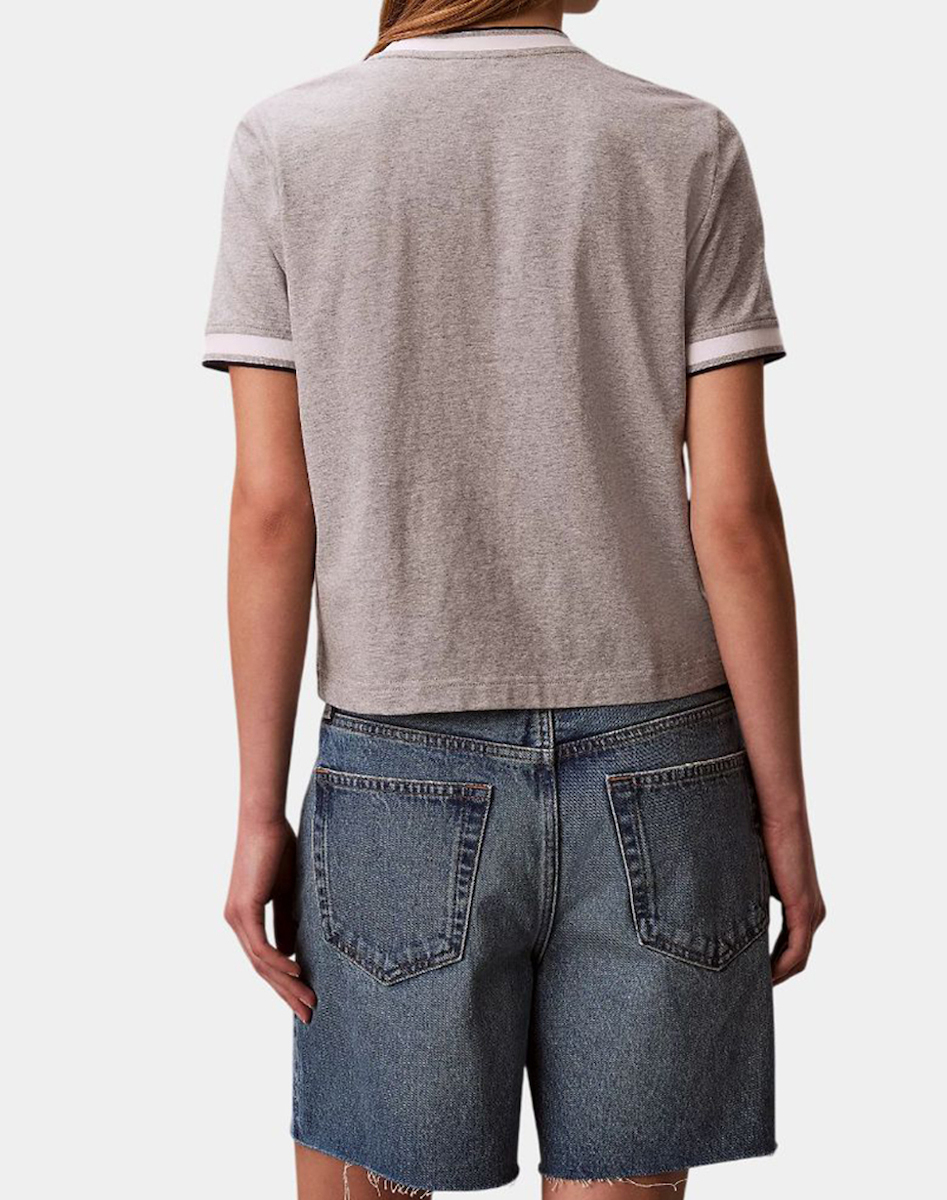 Γυναικείο T-shirt Γκρι Calvin Klein LV047F226G-P79