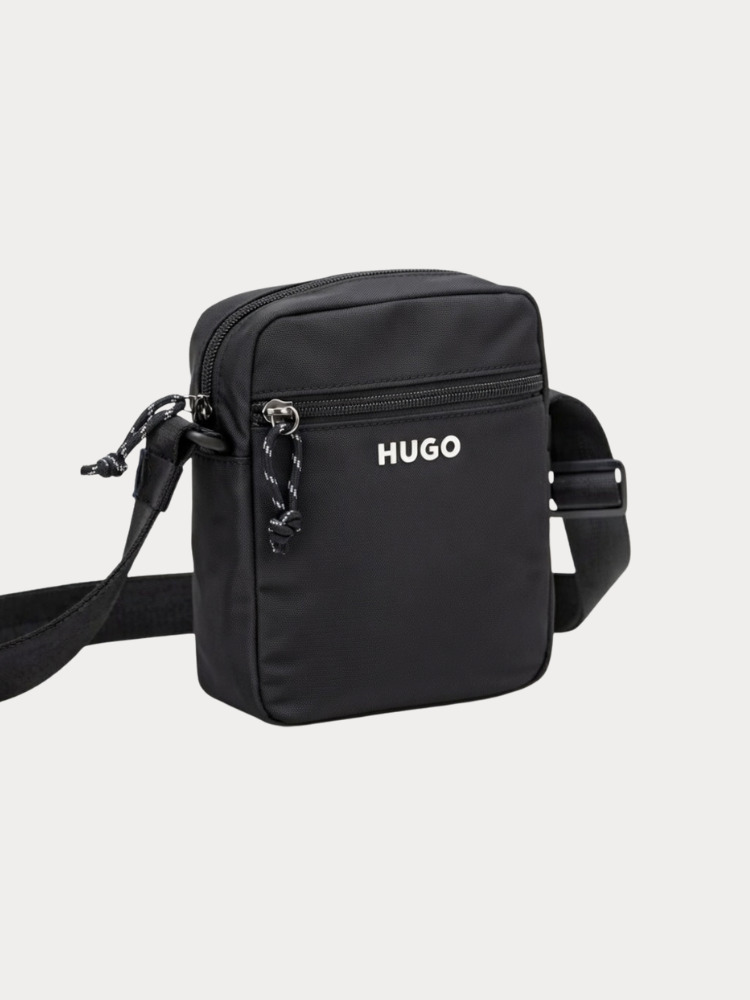 Ανδρική Everet Τσάντα Χιαστί Μαύρη HUGO 50563508-001