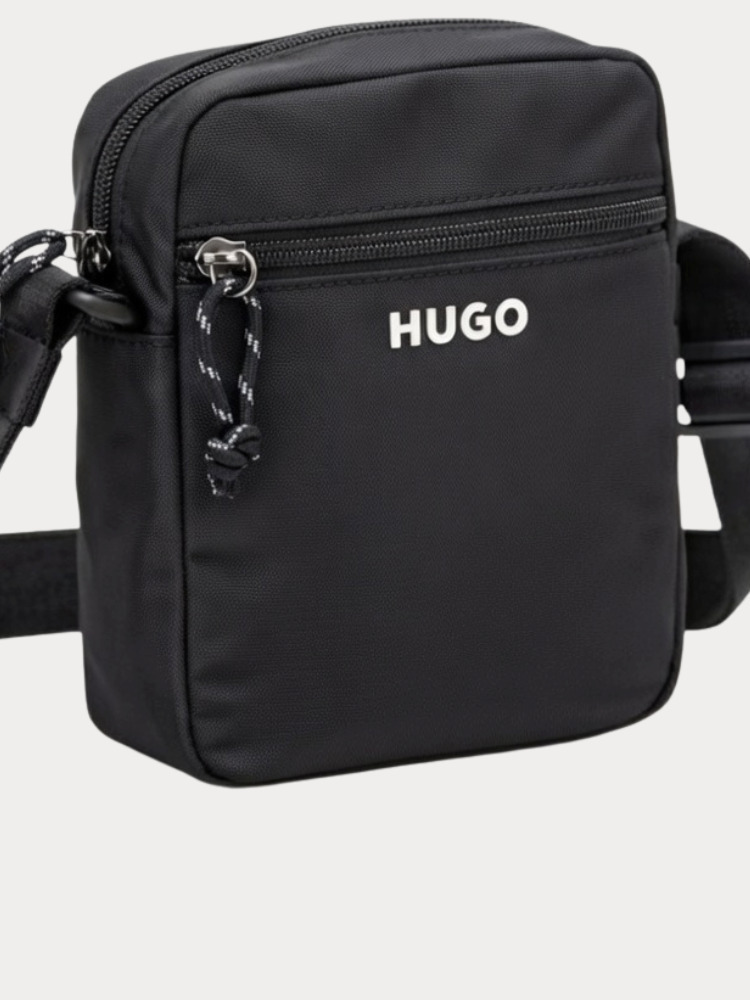 Ανδρική Everet Τσάντα Χιαστί Μαύρη HUGO 50563508-001