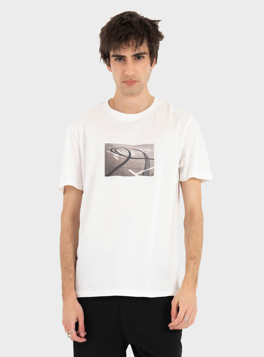Ανδρικό Dostino T-shirt Λευκό HUGO 50557674-102