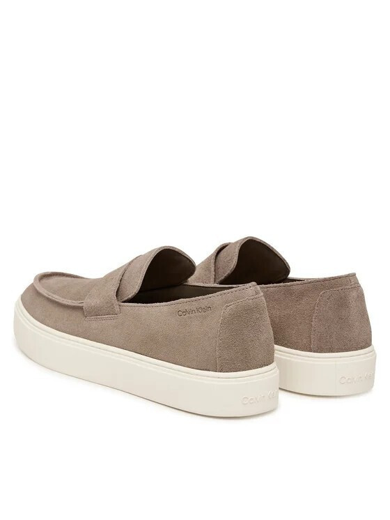 Ανδρικά Δερμάτινα Loafers Μπεζ Calvin Klein HM0HM02161-PBO