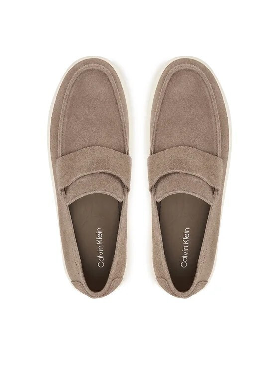 Ανδρικά Δερμάτινα Loafers Μπεζ Calvin Klein HM0HM02161-PBO