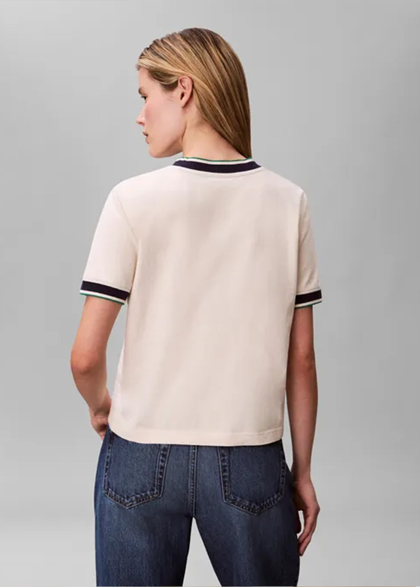 Γυναικείο T-shirt Λευκό Calvin Klein LV047F226G-YAS