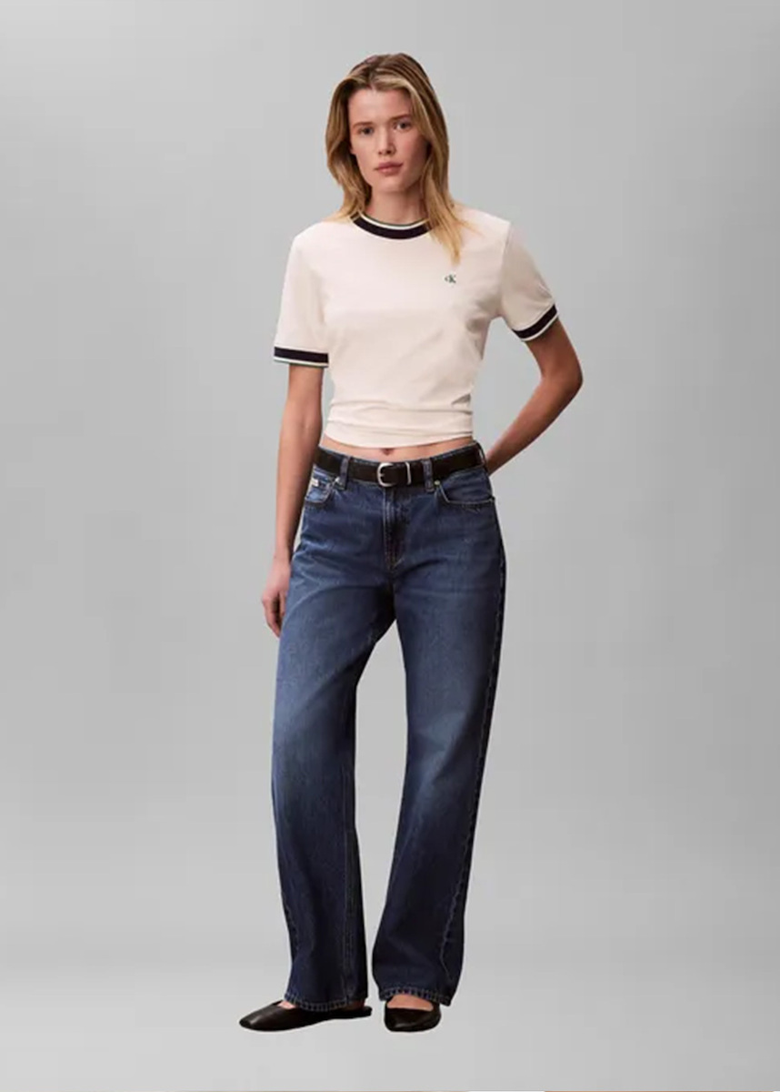 Γυναικείο T-shirt Λευκό Calvin Klein LV047F226G-YAS