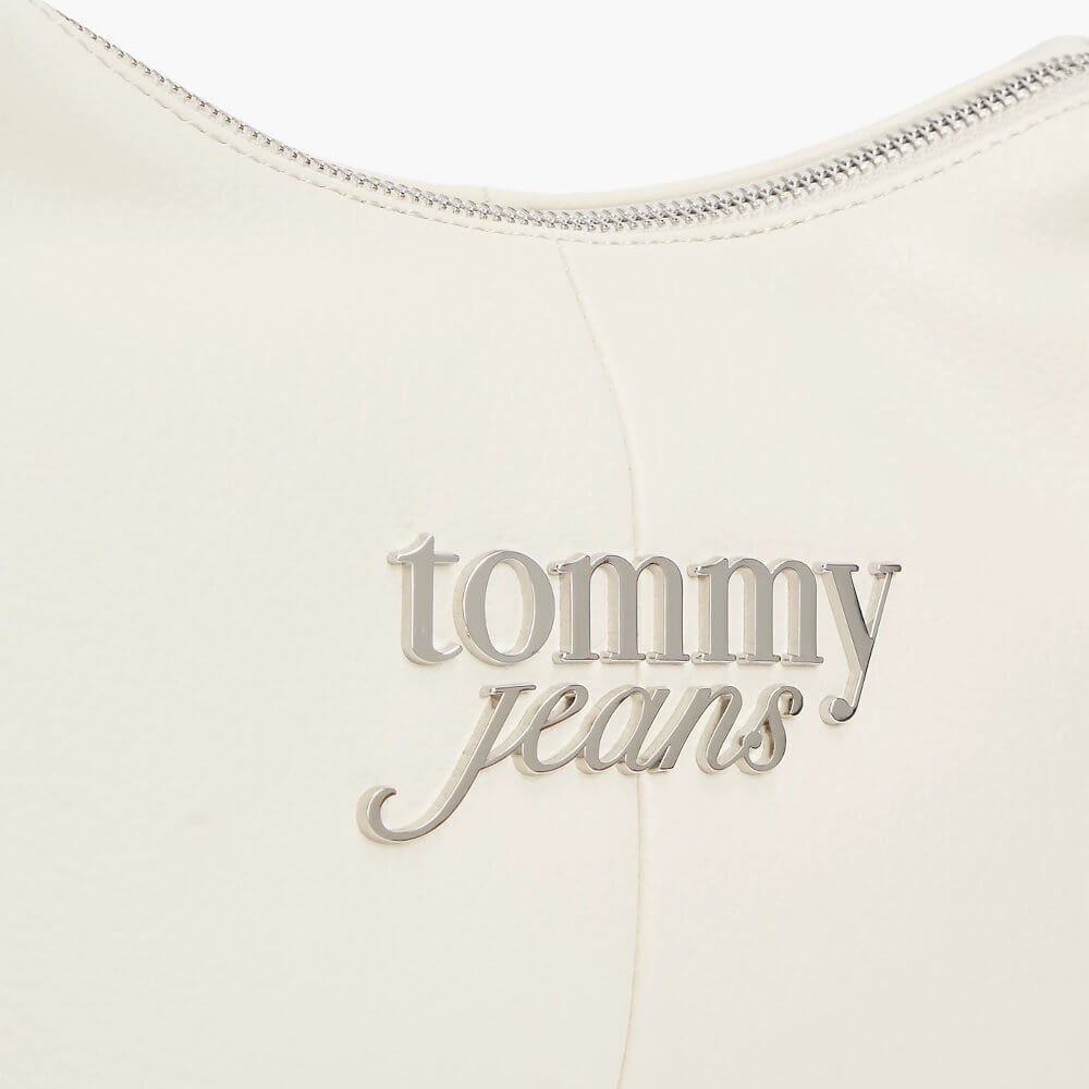 Γυναικεία Τσάντα Ώμου Εκρού Tommy Jeans AW0AW18468-ACG
