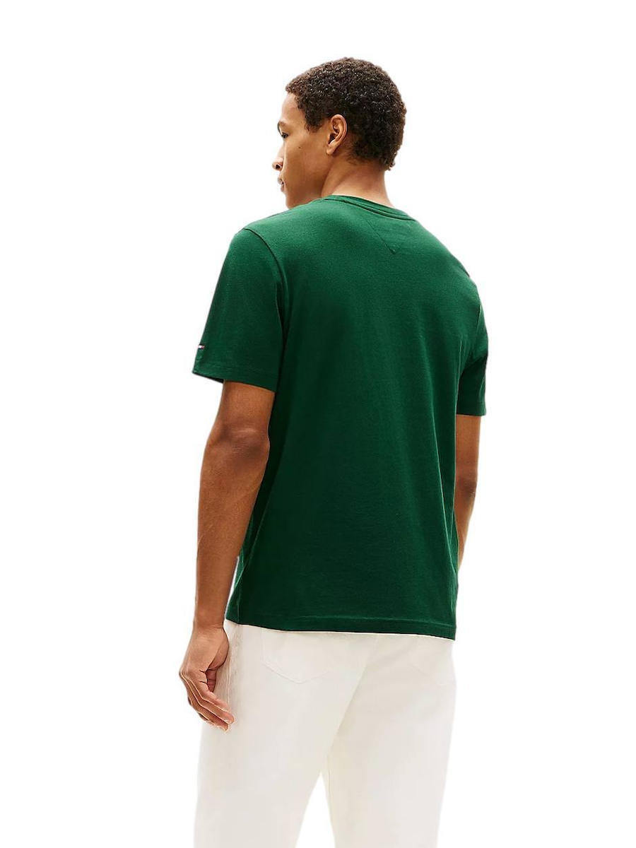 Ανδρικό T-shirt Πράσινο Tommy Hilfiger MW0MW42365-MBN