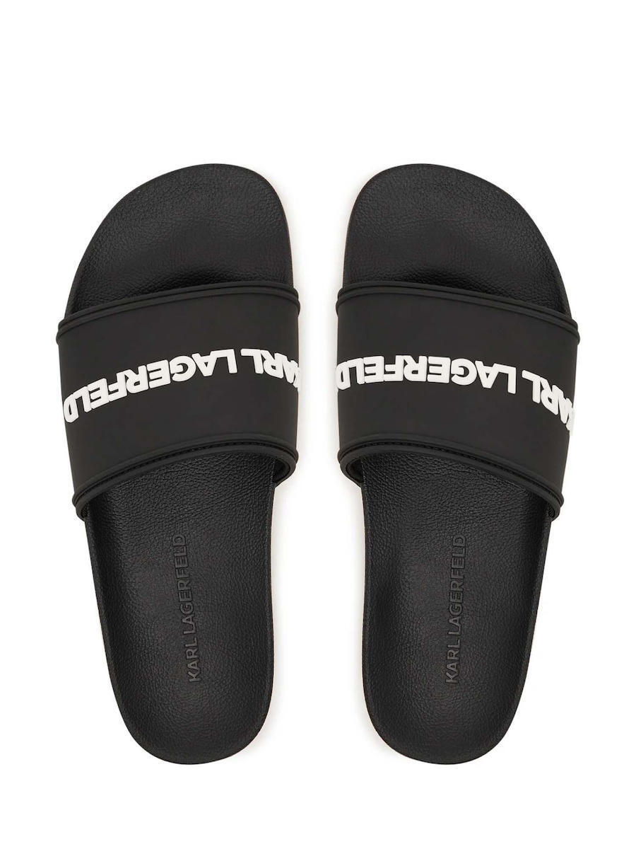 Ανδρικές Kondo II Παντόφλες Μαύρες Karl Lagerfeld KL70004C-V00-Black