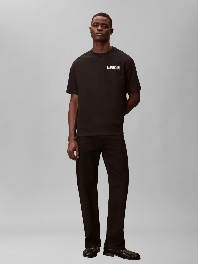Ανδρικό T-shirt Μαύρο Calvin Klein LV04RB851G-UB1
