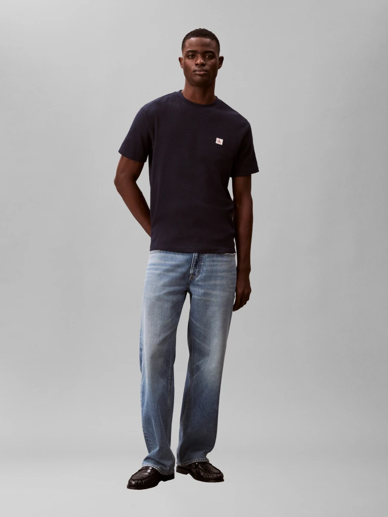 Ανδρικό T-shirt Navy Μπλε Calvin Klein LV04RD008G-CEF