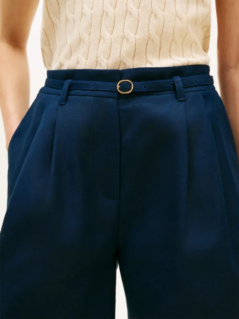 Γυναικεία Βερμούδα Navy Μπλε Tommy Hilfiger WW0WW49040-C1G