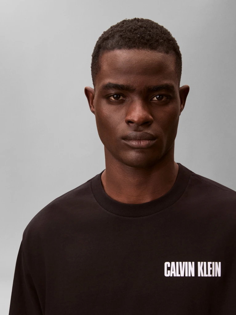 Ανδρικό T-shirt Μαύρο Calvin Klein LV04RB851G-UB1