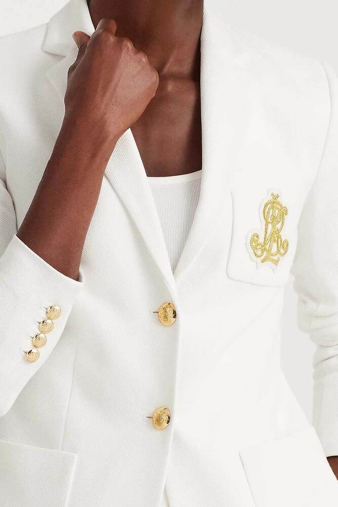 Γυναικείο Anfisa Σακάκι Λευκό Ralph Lauren 200797305001-White