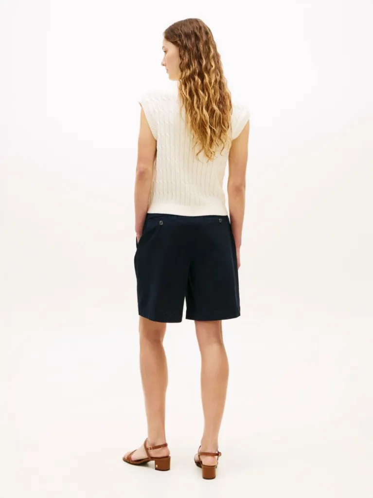 Γυναικεία Βερμούδα Navy Μπλε Tommy Hilfiger WW0WW49648-C1G