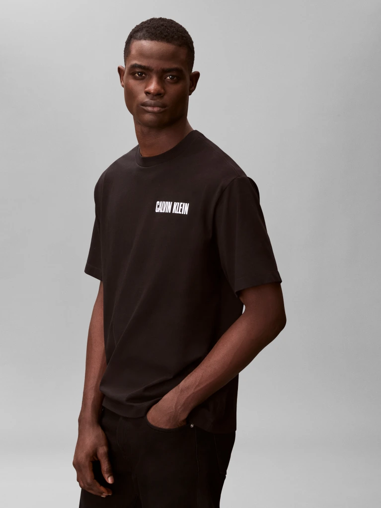 Ανδρικό T-shirt Μαύρο Calvin Klein LV04RB851G-UB1