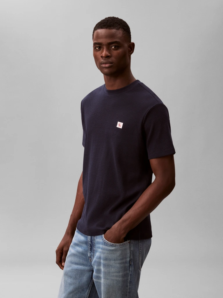 Ανδρικό T-shirt Navy Μπλε Calvin Klein LV04RD008G-CEF