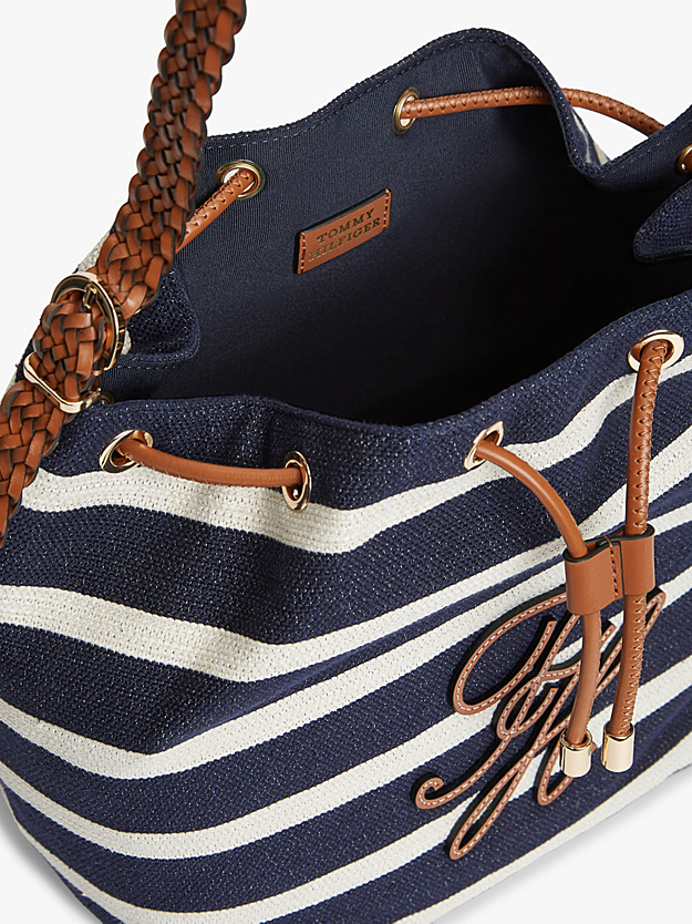Γυναικεία Bucket Τσάντα Navy Μπλε Tommy Hilfiger AW0AW18401-0GY