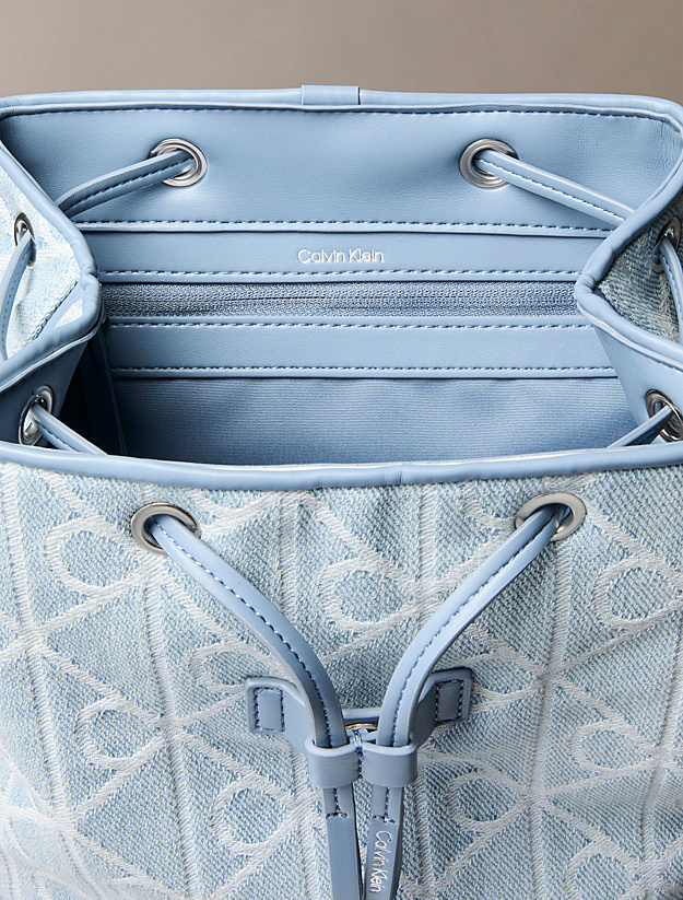 Γυναικεία Τζιν Τσάντα Πλάτης Μπλε Calvin Klein LV04F3508G-YBZ
