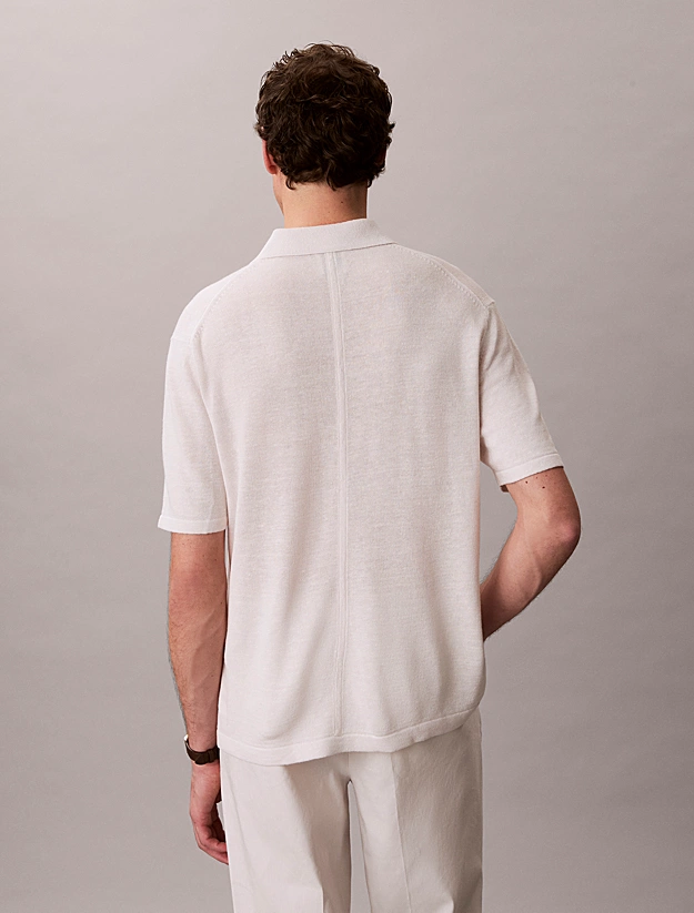 Ανδρικό Polo Εκρού Calvin Klein LV04LF313G-GNA