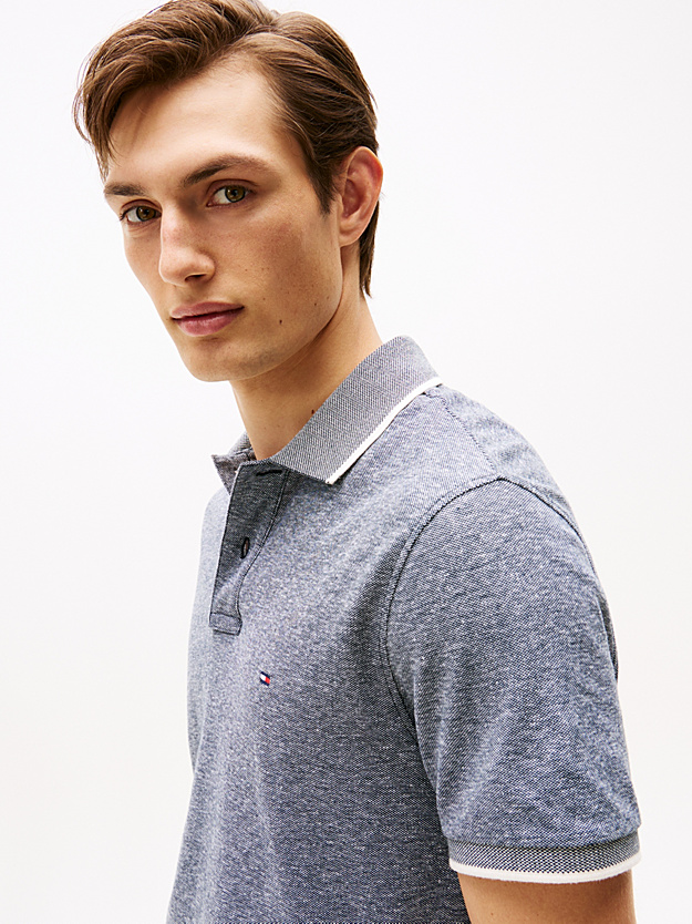 Ανδρικό Polo Μπλε Tommy Hilfiger MW0MW33140-DW5