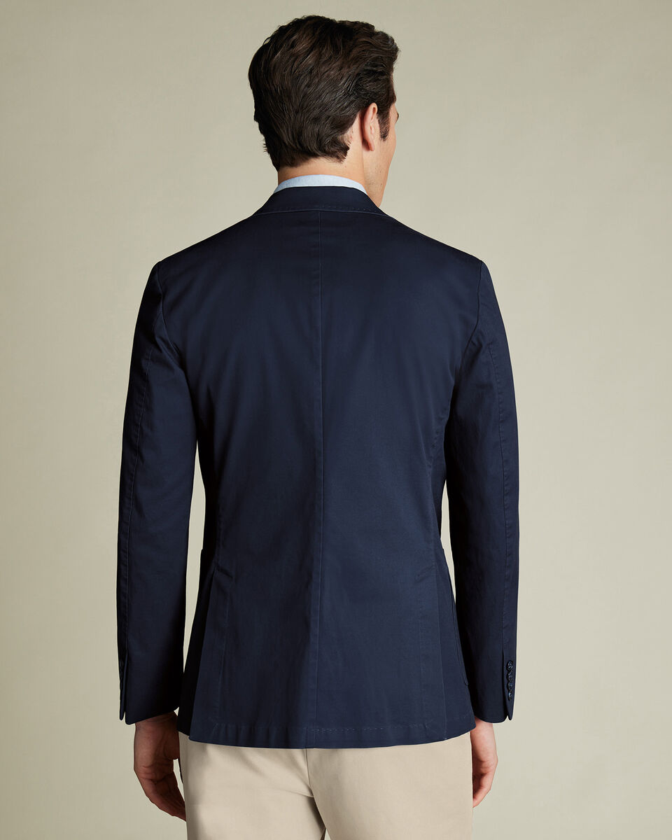 Ανδρικό Hanfred Σακάκι Navy Μπλε HUGO 50559113-405