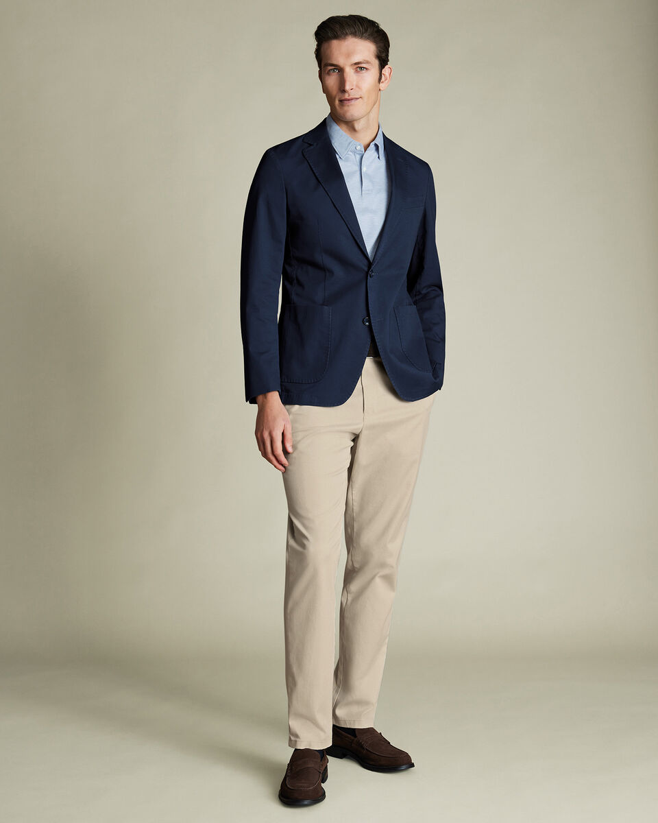 Ανδρικό Hanfred Σακάκι Navy Μπλε HUGO 50559113-405