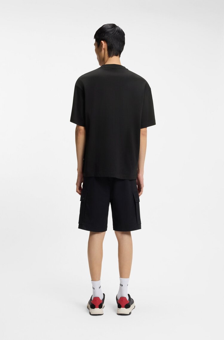 Ανδρικό Draxon T-shirt Μαύρο HUGO 50558405-001