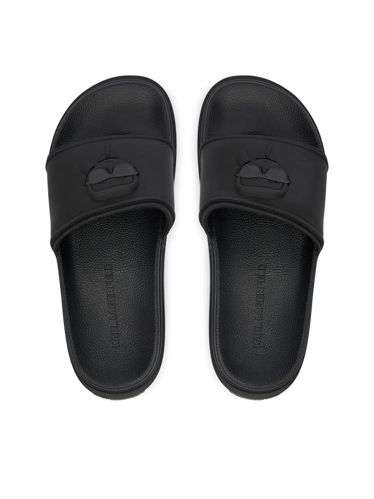 Γυναικείες Kondominium II Παντόφλες Μαύρες Karl Lagerfeld KL88819C-V00-Black