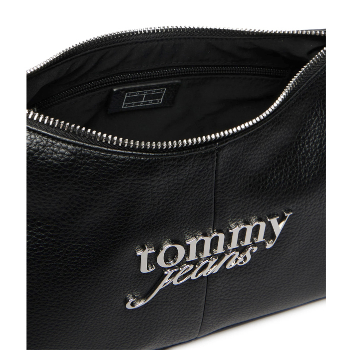 Γυναικεία Τσάντα Ώμου Μαύρο Tommy Jeans AW0AW18468-BDS