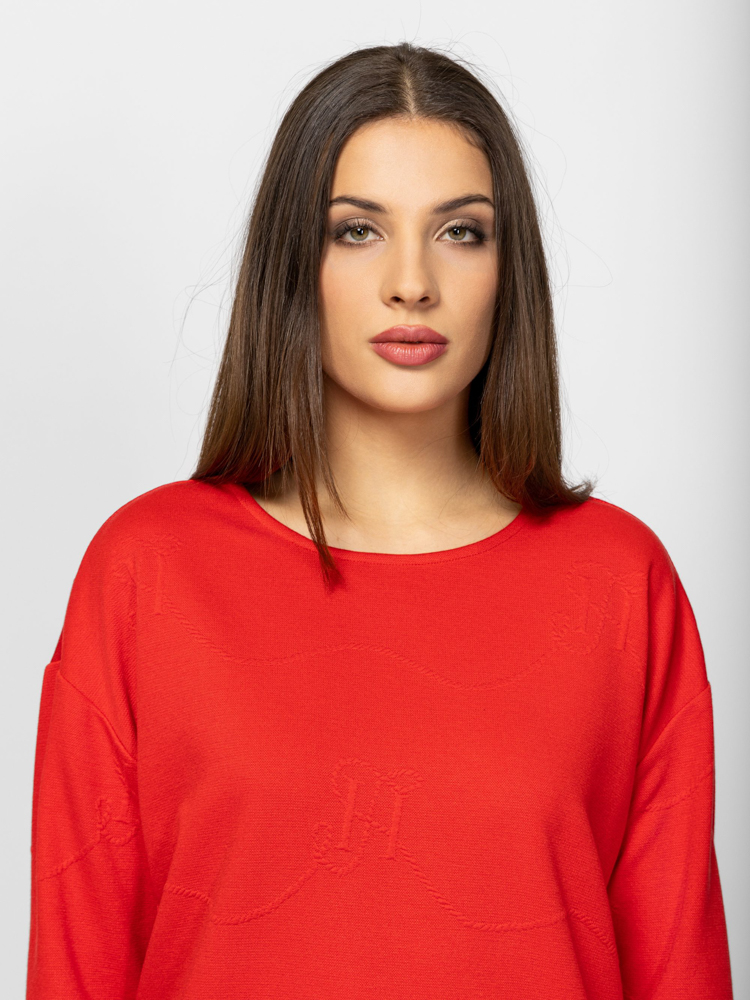 Γυναικείο Dulbia Φούτερ Κόκκινο Heavy Tools T02031-RED