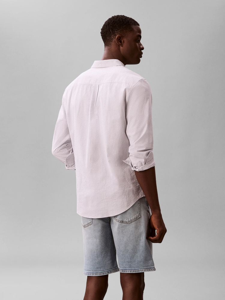 Ανδρική Slim Τζιν Βερμούδα Γαλάζια Calvin Klein LV04RF920G-57O