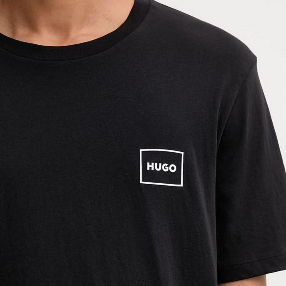 Ανδρικό Dugopak Σετ 2 T-shirt Μαύρο/Λευκό HUGO 50548566-001