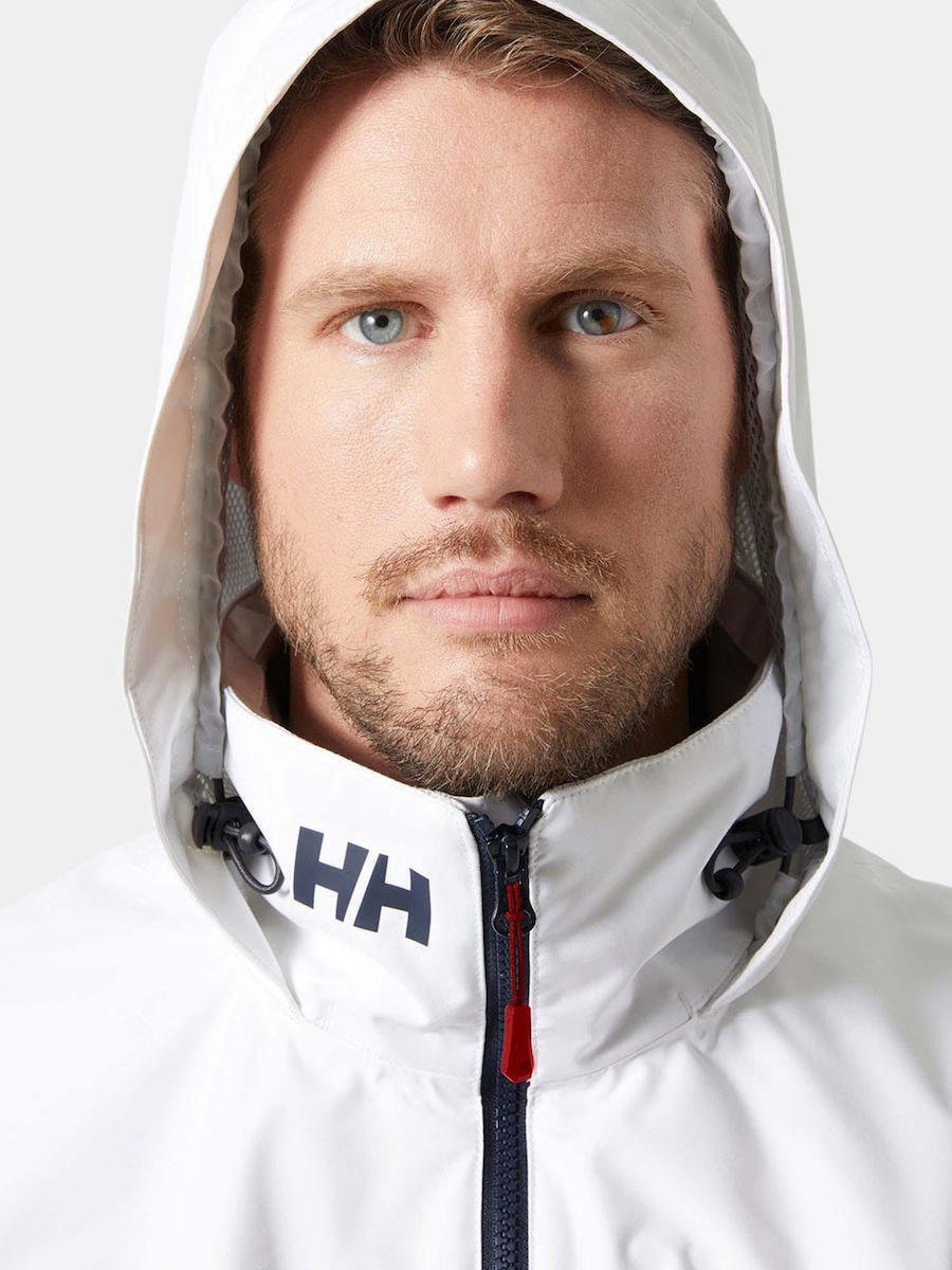 Ανδρικό Crew Hooded 2.0 Μπουφάν Λευκό Helly Hansen 34443-001