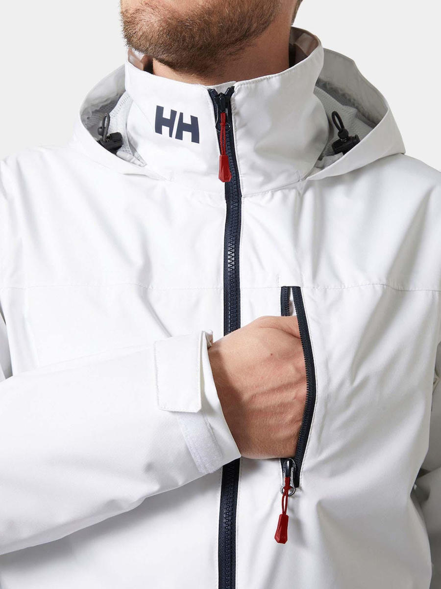 Ανδρικό Crew Hooded 2.0 Μπουφάν Λευκό Helly Hansen 34443-001