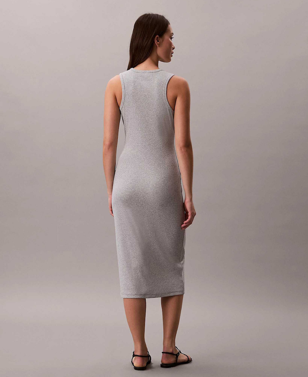 Γυναικείο Αμάνικο Φόρεμα Γκρι Calvin Klein LV047F242G-P79