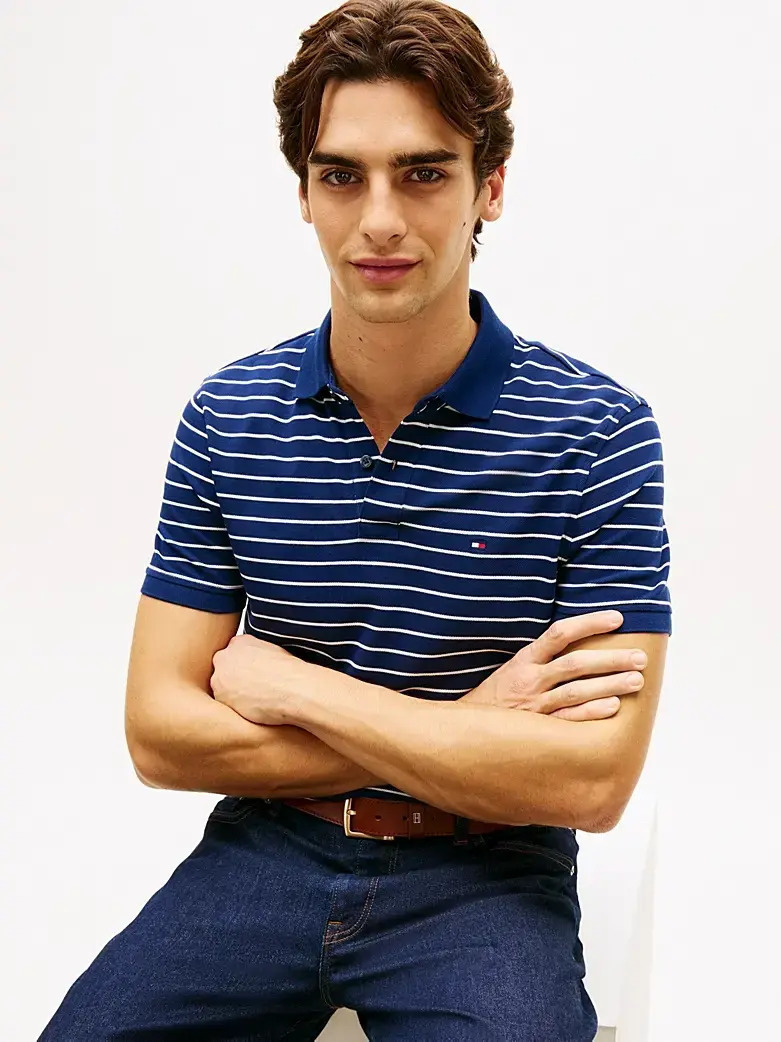 Ανδρικό 1985 Regular Polo Μπλε Tommy Hilfiger MW0MW17770-0X5