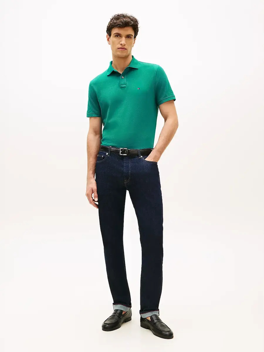 Ανδρικό 1985 Regular Polo Πράσινο Tommy Hilfiger MW0MW17770-L70